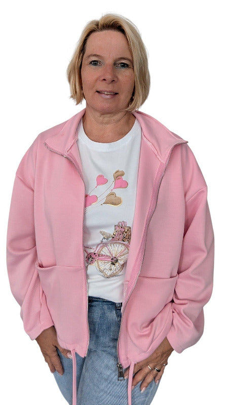 Jacke "Zaala" rosa