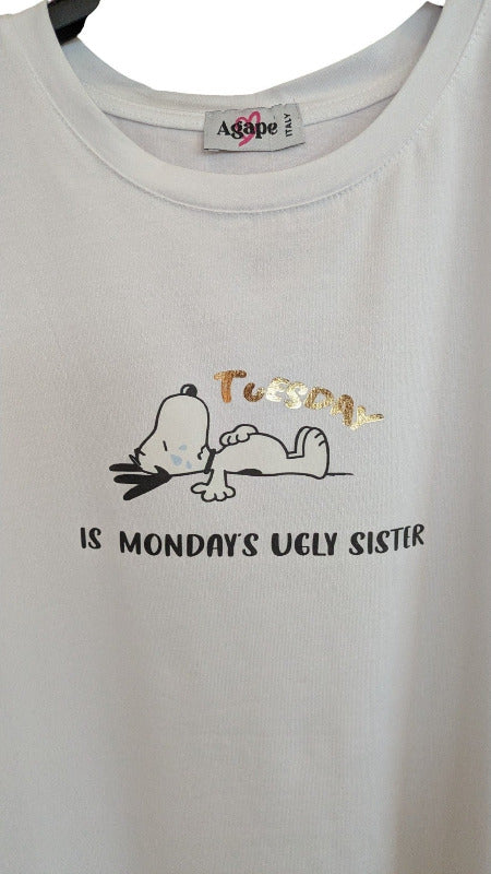 T-Shirt Snoopy "Thuesday"