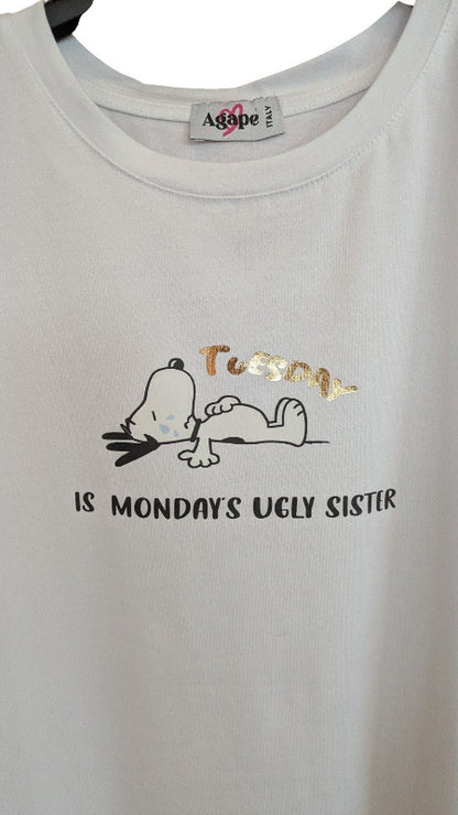 T-Shirt Snoopy "Thuesday"