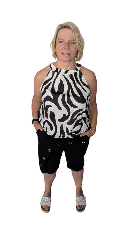 Joggpant "Borchie" schwarz