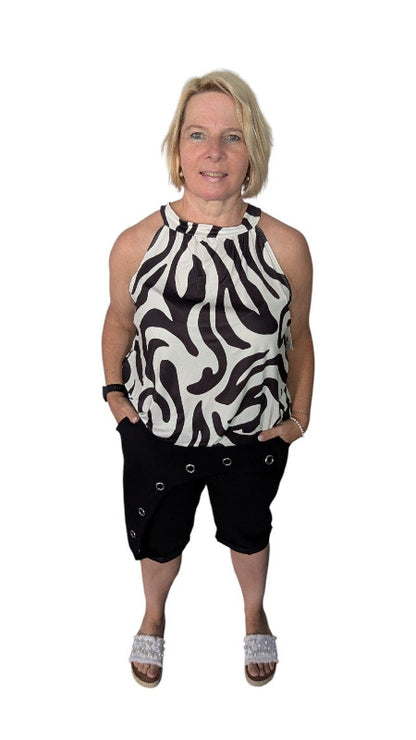 Joggpant "Borchie" schwarz