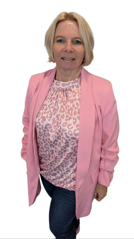 Top "Ella" rosa Leo