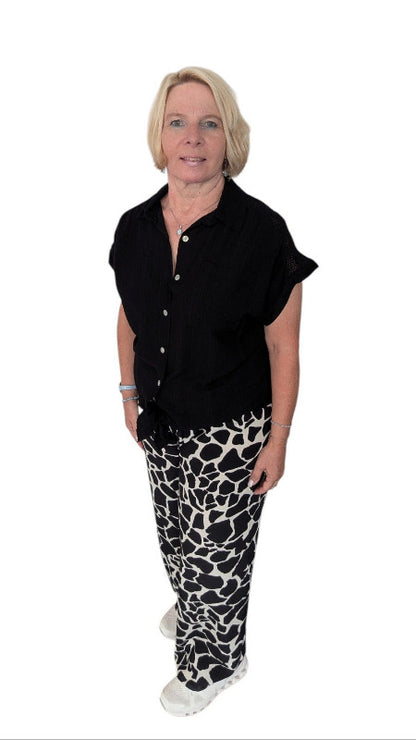 Bluse "Nero" schwarz