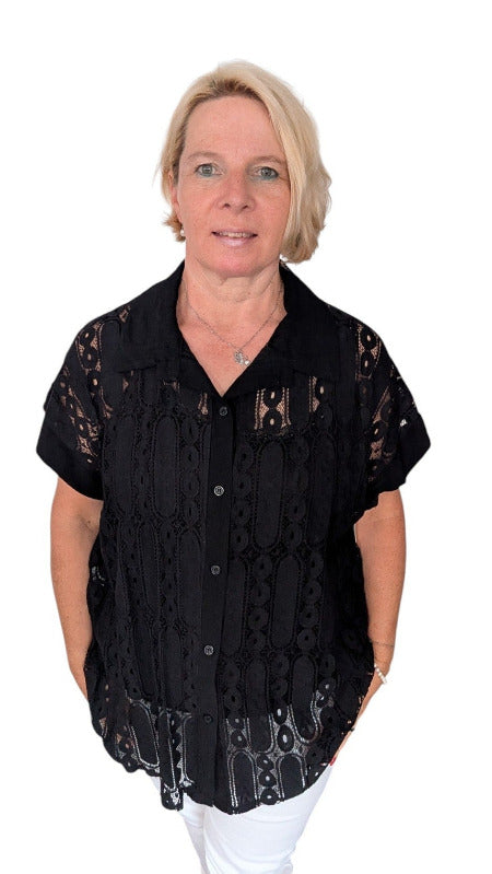Bluse "Juna" schwarz