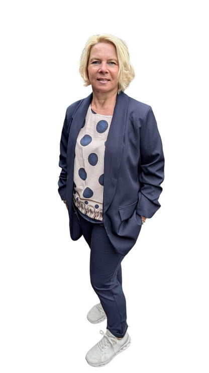 Blazer "Alea" dunkelblau