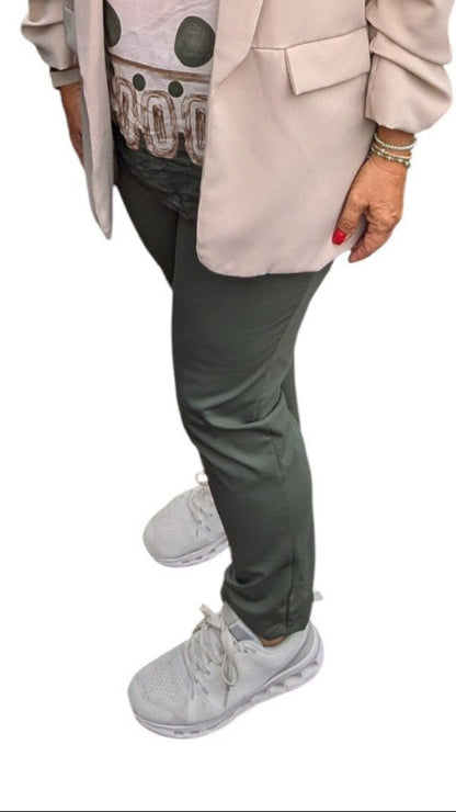 Hose "Clara" khaki