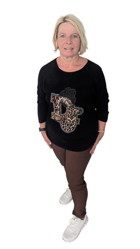 Pulli "Dana" schwarz