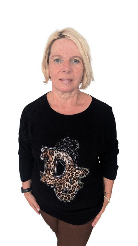 Pulli "Dana" schwarz