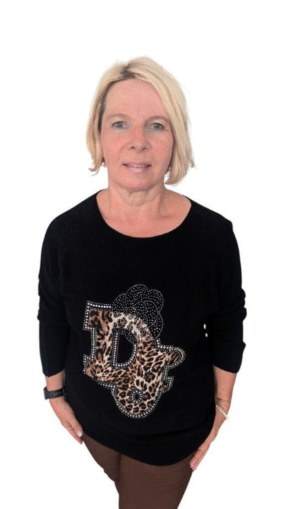 Pulli "Dana" schwarz