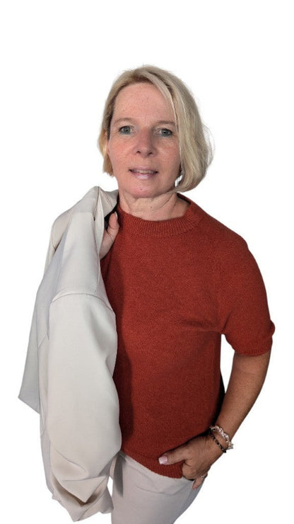 Pulli "Ayla" rostbraun