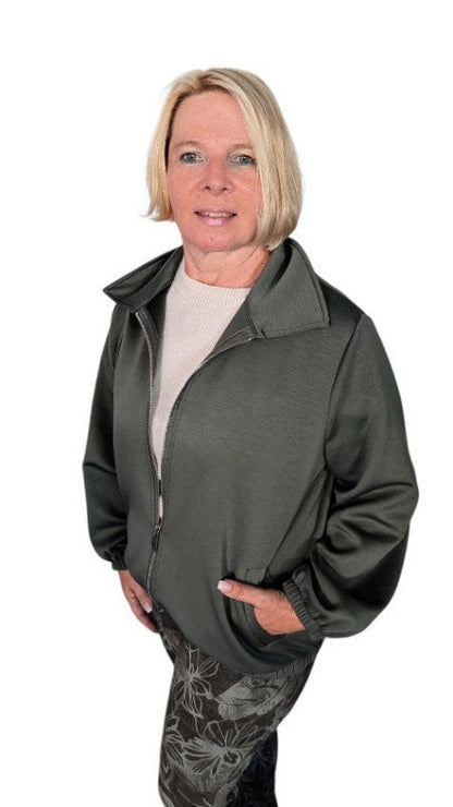 Blouson "Cleo" khaki