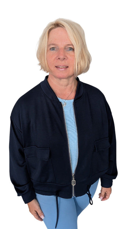 Blouson "Alison" dunkelblau