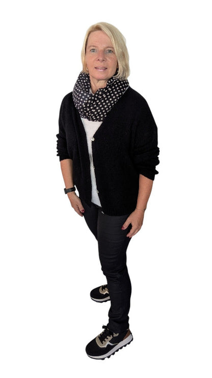 Strickjacke "Celina" schwarz