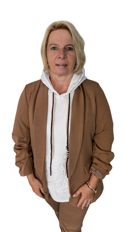 Blazer "Alea" camel