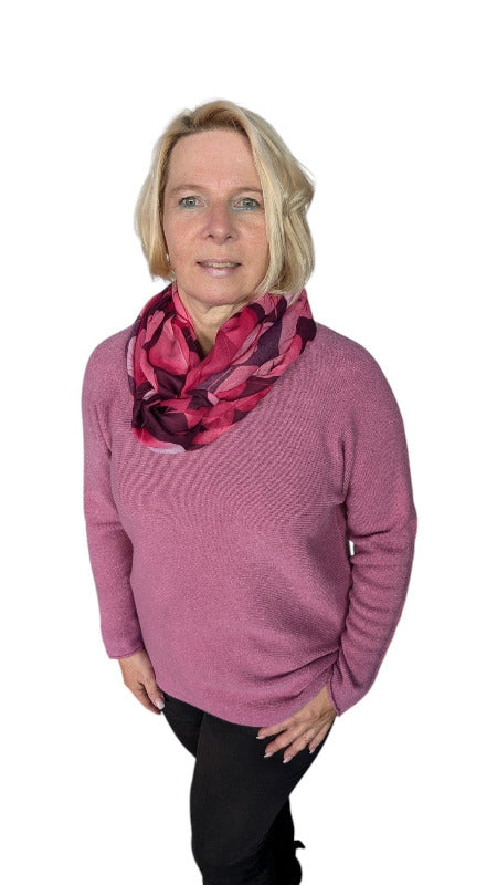 Pullover Strick himbeer "Maglia"