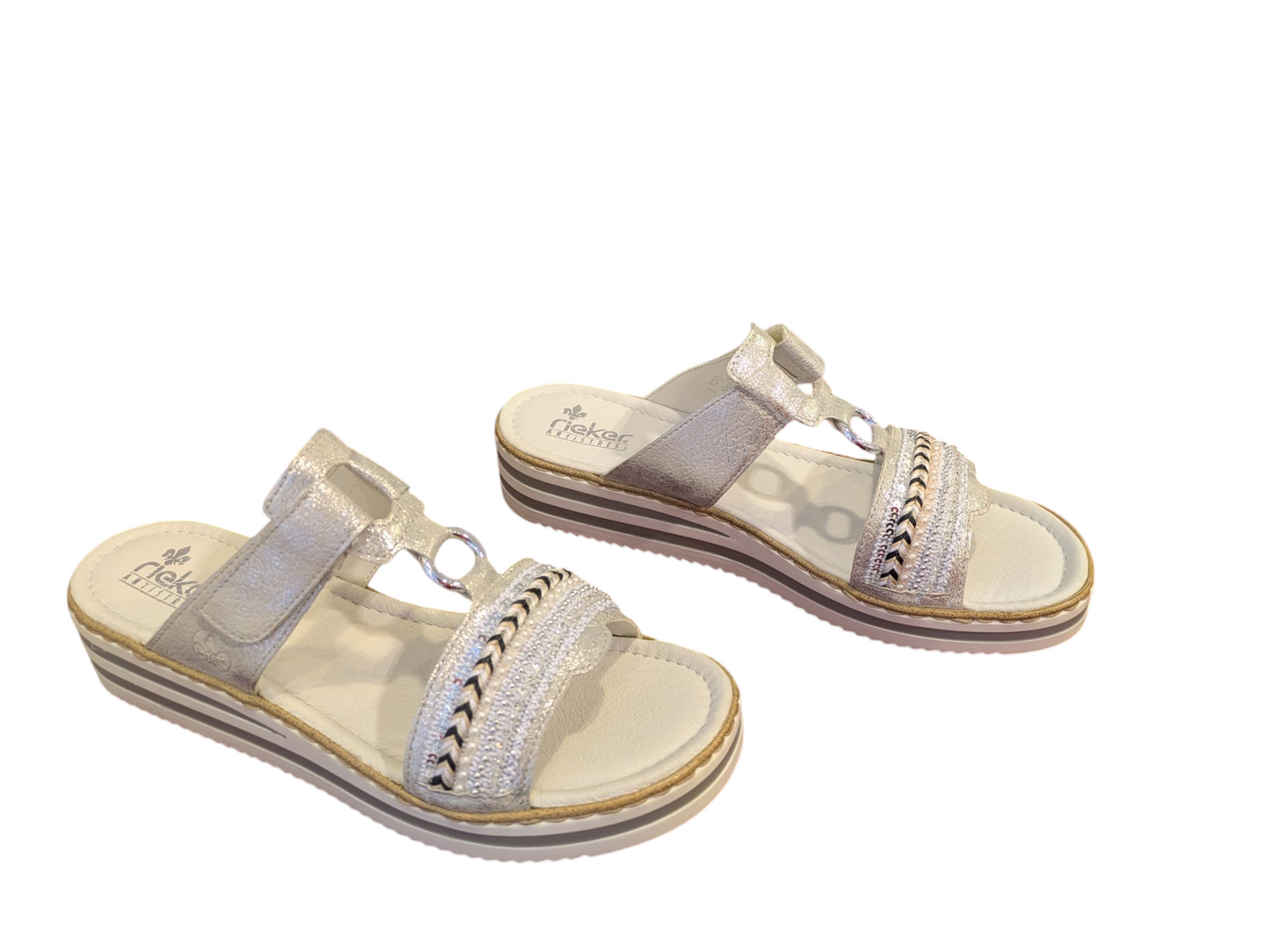 Rieker Pantolette "Grey"
