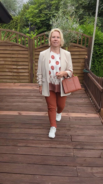 Blazer "Alea" creme